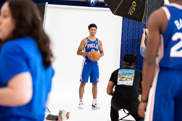 Jaden Springer (11) hopes to show the Sixers he can make more of an impact in his second professional season.