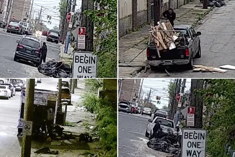 Video Illegal dumpers shove construction debris, trash right onto