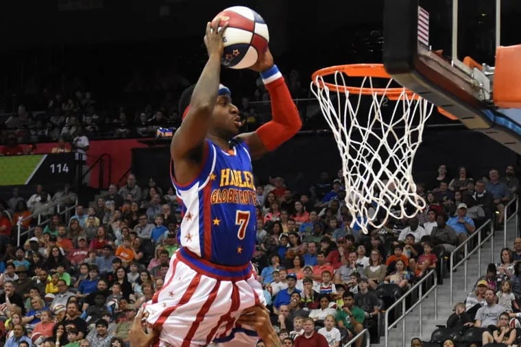 The Harlem Globetrotters will be at the Wildwoods Convention Center on Friday and Saturday.