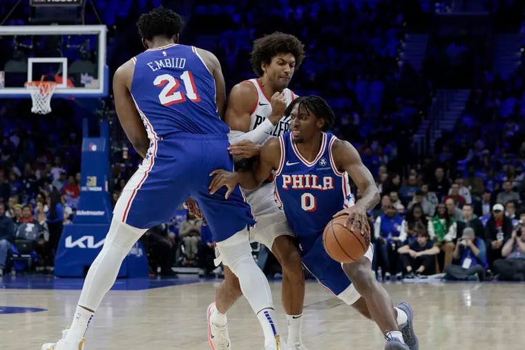 The Sixers' Joel Embiid and Tyrese Maxey each averaged more than 30 points in their first three games of the season.