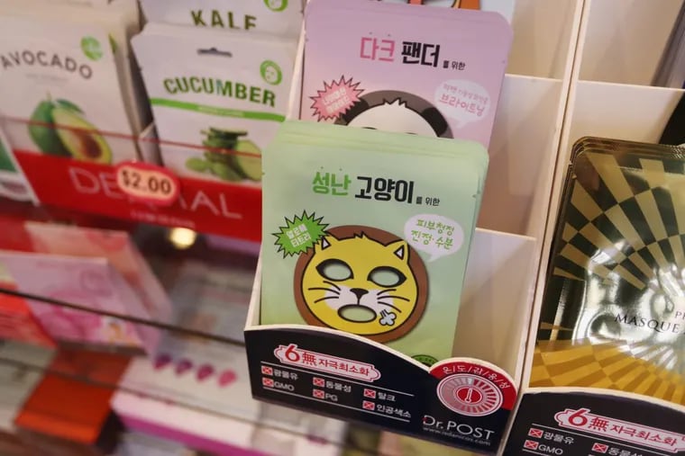 Sheet masks at Ga-In BeautyZone in Chinatown are just one of the Korean beauty treasures you can find across the region.