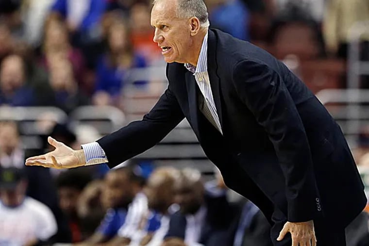The 76ers are at the point in their season when the rumors start to swirl about how coach Doug Collins has lost his team. (Matt Slocum/AP)