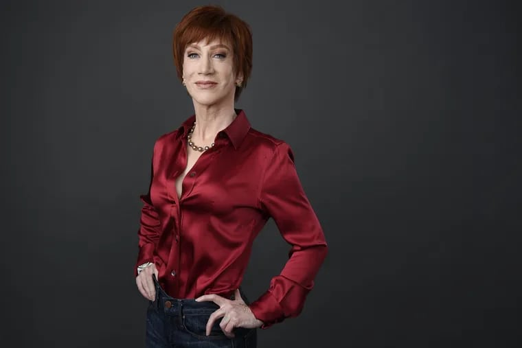 FILE – In this March 22, 2018 file photo, comedian Kathy Griffin poses for a portrait in Los Angeles.