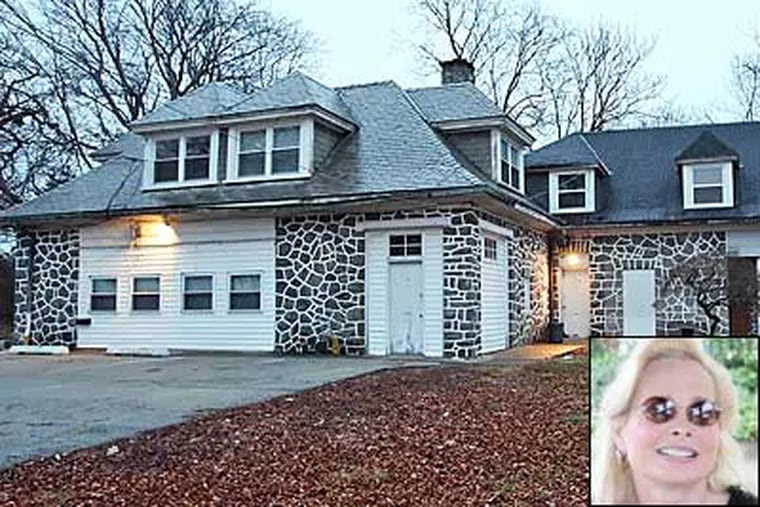 Rosalind Lavin (inset) owned the carriage house where Roy Parker died.  The Roxborough home had no heat, no fire alarms and no operating license.