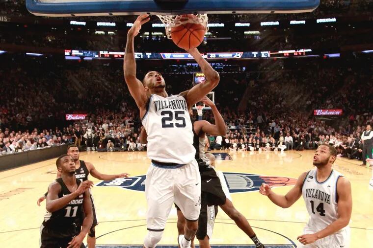 Mikal Bridges and Villanova are the No. 1 seed in the East Region. They open NCAA Tournament play in Pittsburgh against the winner of Radford-LIU Brooklyn.