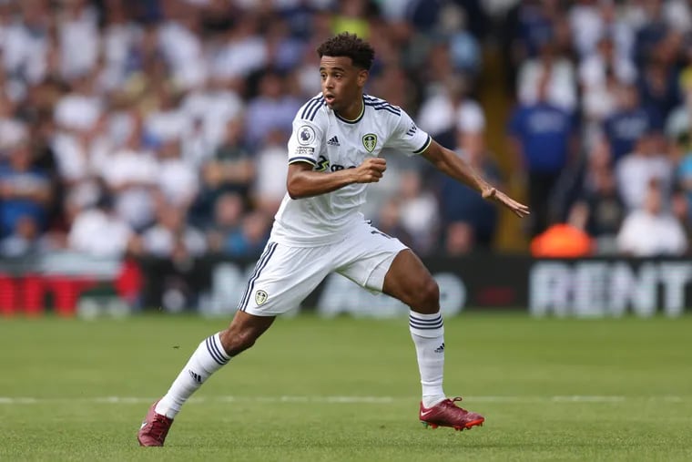 Tyler Adams of Leeds United during the Premier League match between Leeds United and Wolverhampton Wanderers at Elland Road on August 6, 2022 in Leeds, United Kingdom. (Photo by Marc Atkins/Getty Images)