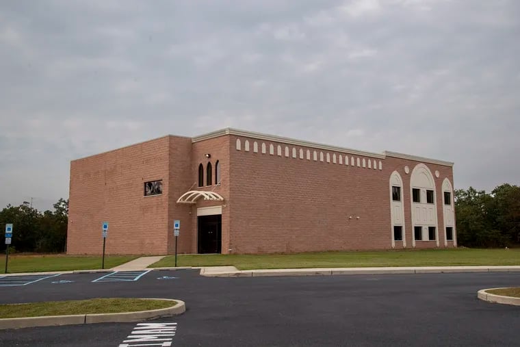 The Garden State Islamic Center is shown in Vineland, N.J. Friday, Sept. 25, 2020. The center has reached a $550K settlement with the City of Vineland in a discrimination case.