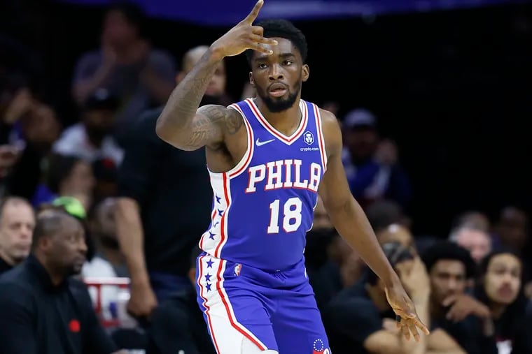 Sixers guard Shake Milton has averaged 20-plus minutes per game in each of the last three seasons.