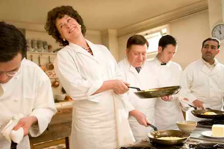 Meryl Streep as Julia Child in &quot;Julie & Julia,&quot; one of the year's best films. Streep also played a chef in the comedy &quot;It's Complicated,&quot; showing new facets of craft for an actress long noted for success in dramatic roles.