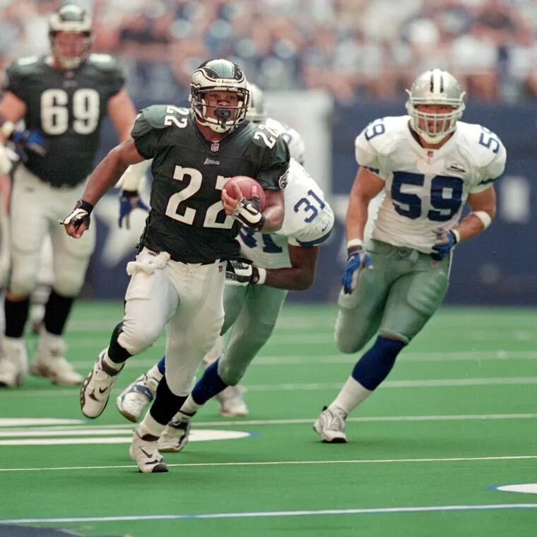 Eagles running back Duce Staley was the hero of the famed "Pickle Juice Game" against the Dallas Cowboys in 2000.