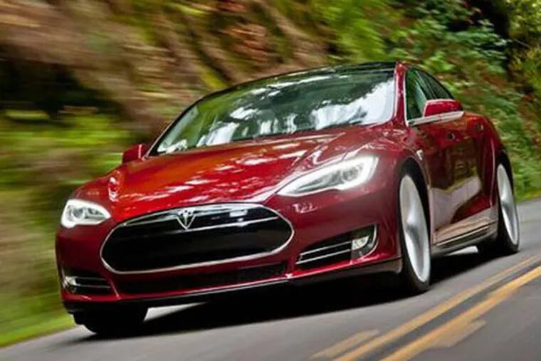 Tesla Model S - a rich ride.