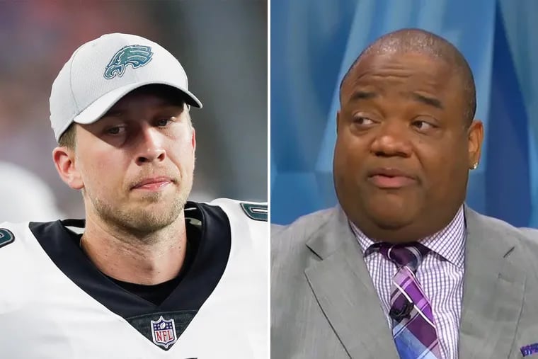 Eagles quarterback Nick Foles was the target of the latest hot take from FS1 host Jason Whitlock.