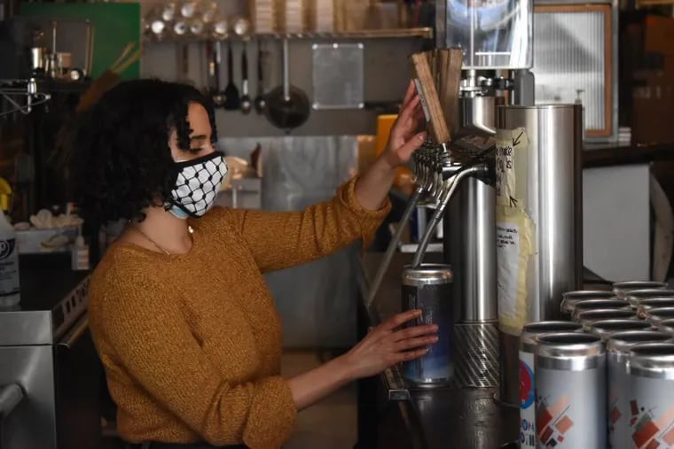 Nour Qutyan works as a server and bartender. When their roommate got COVID-19, they lost wages because they had to quarantine.