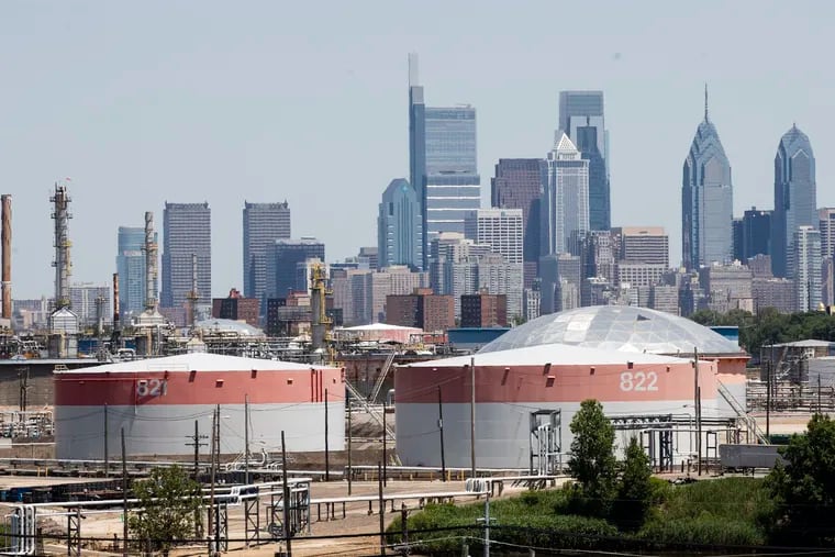 The Philadelphia Energy Solutions Refining Complex in Philadelphia is shown Wednesday, June 26, 2019.