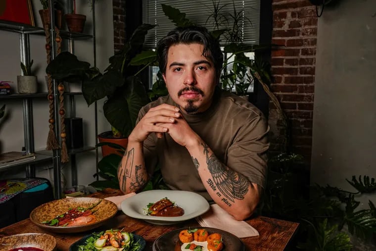 Chef Alejandro Martin Sanchez often has leftovers from his pop-up, Mesona.