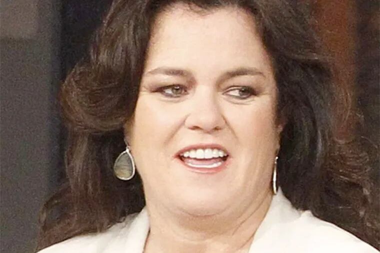 Rosie O'Donnell looked great - and surprised a visitor by using profanity off-air. (Lou Rocco/AP)