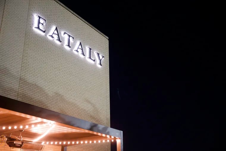 An exterior view of Eataly, the Italian gourmet grocery, at NorthPark Center in Dallas.