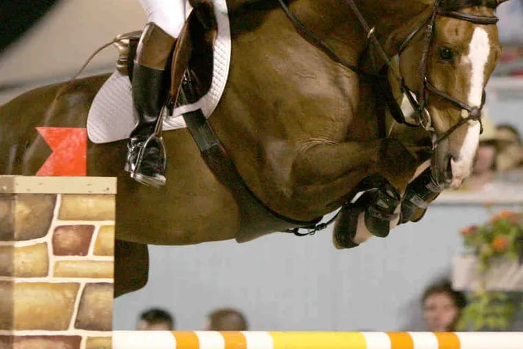 Peter Leone and Select won the $100,000 Grand Prix of Devon in 2010 after capturing the jump-off.