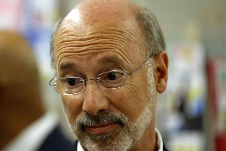 Gov. Tom Wolf faces a tough fight to save the state's General Assistance program. (Yong Kim / Staff Photographer)