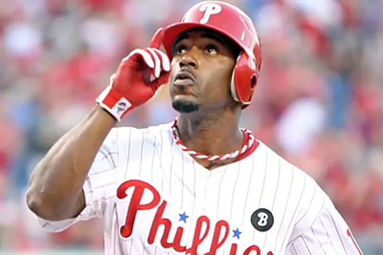 The Phillies left the winter meetings without signing Jimmy Rollins. (Steven M. Falk/Staff file photo)