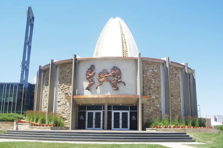 The Pro Football Hall of Fame in Canton, Ohio first opened its doors in Sept. 1963, when it inducted 17 charter members.