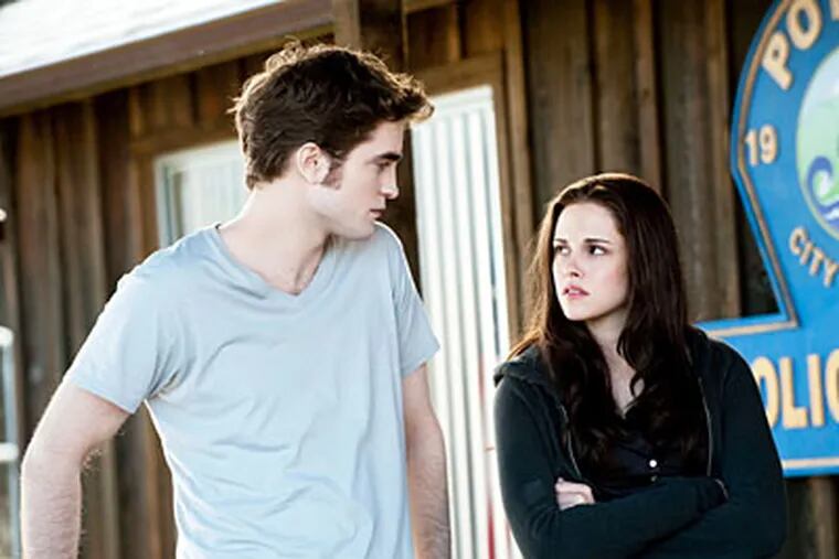 Robert Pattinson and Kristen Stewart star in "The Twilight Saga: Eclipse."