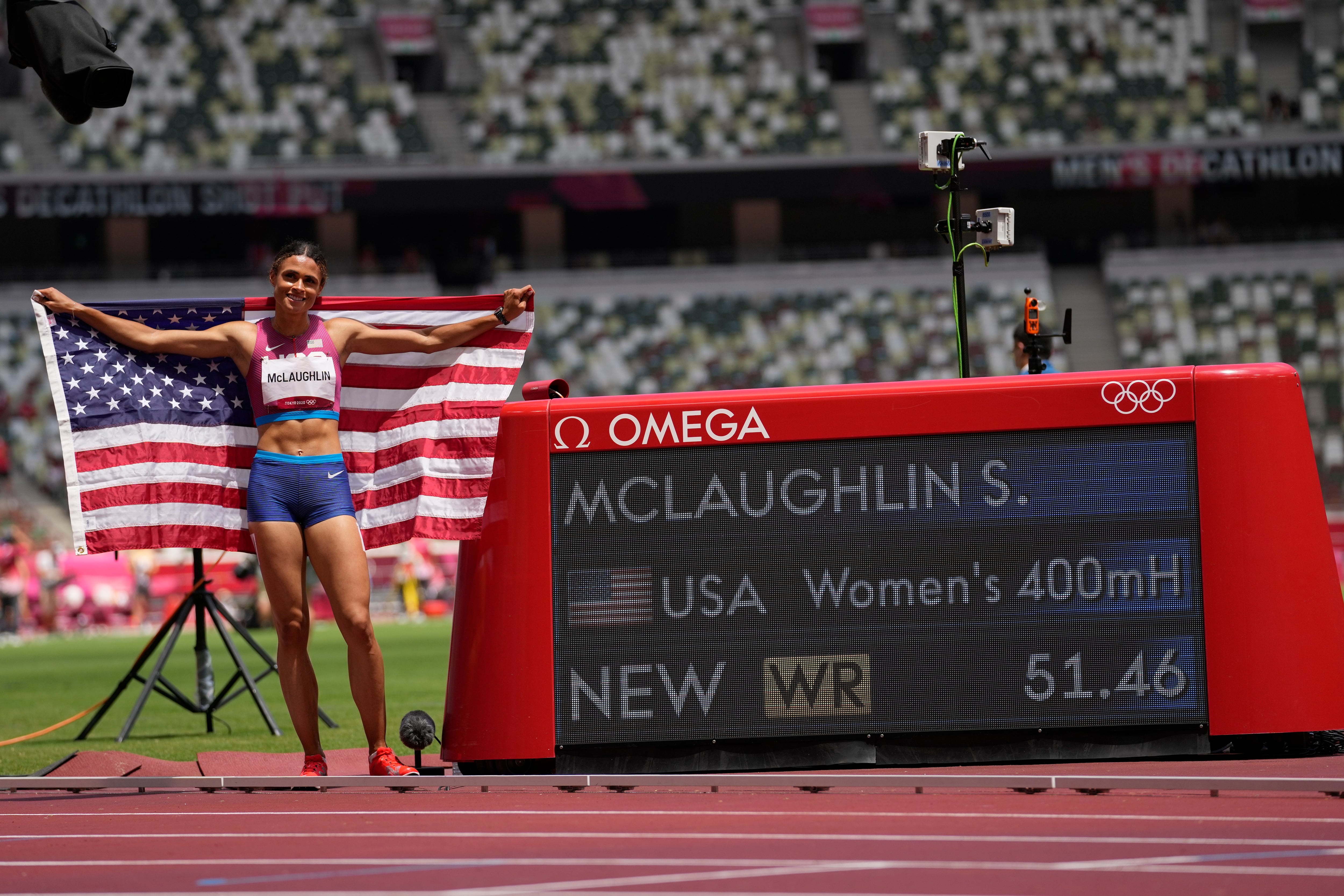 Tokyo Olympics: Sydney McLaughlin 400m hurdles gold is world
