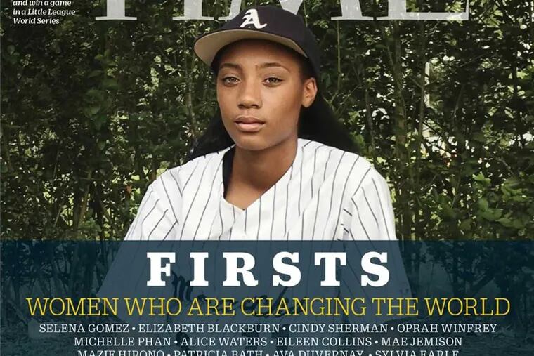 Mo’ne Davis appears on the cover of Time.