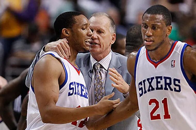 The 76ers' win over the Heat validated what Doug Collins has been telling his players. (Ron Cortes/Staff Photographer)