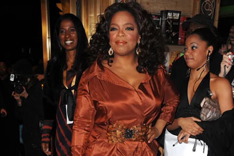 In this Dec. 3, 2008 file photo, Oprah Winfrey attends the Alvin Ailey 50th Anniversary Opening Night Gala in New York. (AP / Peter Kramer)