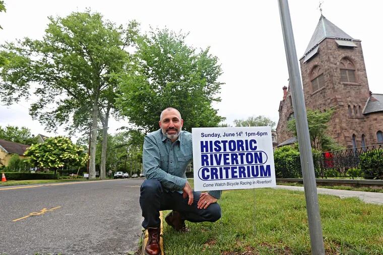 For Carlos Rogers, organizing the Historic Riverton Criterium is a one-man show. The competitive one-mile bike race will wind through the streets of his picturesque neighborhood for its fifth year on Sunday,
June 14th, 2015. (DAVID SWANSON / Staff Photographer)