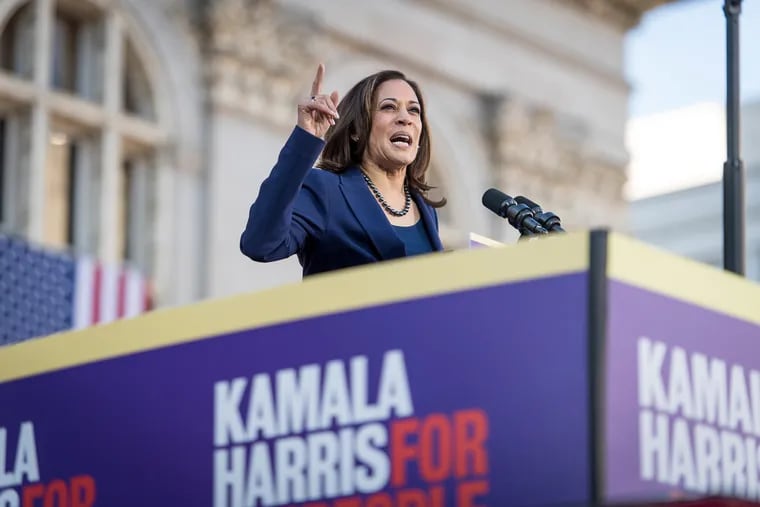 Sen. Kamala Harris, D-Calif., launches her presidential campaign at an event in Oakland, Calif., last month.