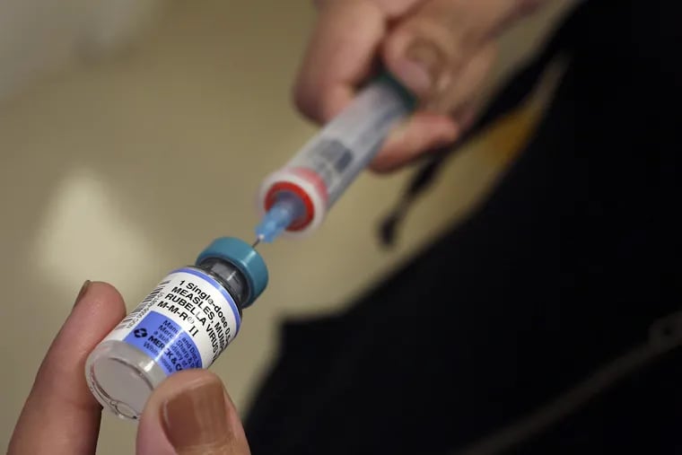 The Camden County case is confirmed as Philadelphia is tracking an outbreak that sickened seven children and one unvaccinated adult since December.