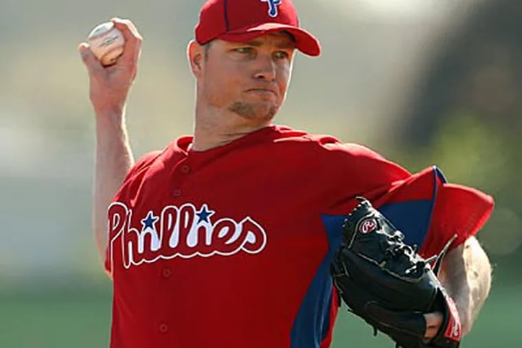 Ryan Madson could fill in as closer with Brad Lidge on the disabled list. (Yong Kim/Staff Photographer)