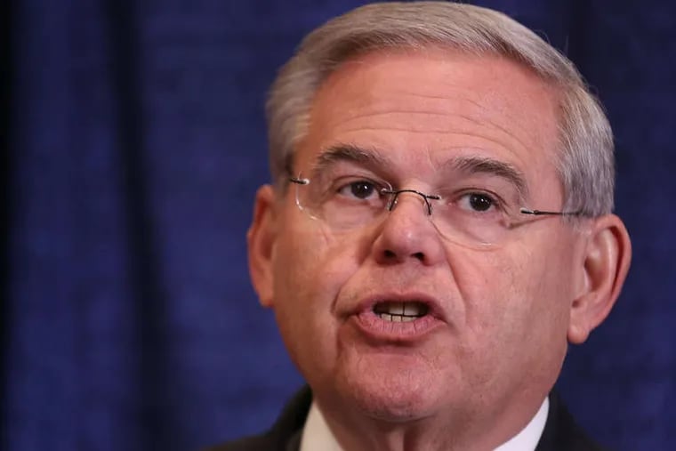&quot;I am angry and ready to fight. Today contradicts my public-service career ... ,&quot; Sen. Robert Menendez said Wednesday of his indictment.