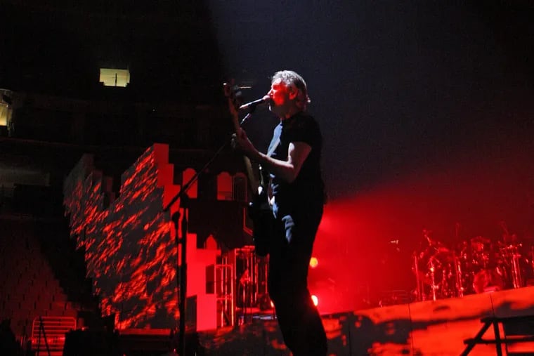 Roger Waters performing at Philadelphia’s Wells Fargo Center in 2010.