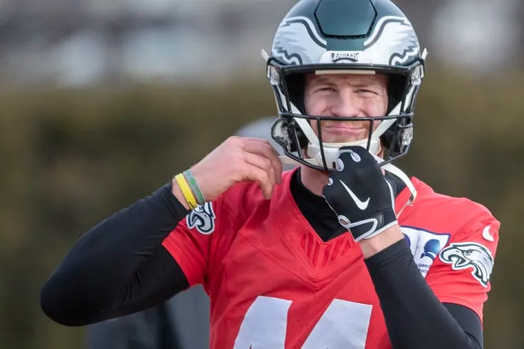 Eagles quarterback Carson Wentz gets his first shot at the playoffs.