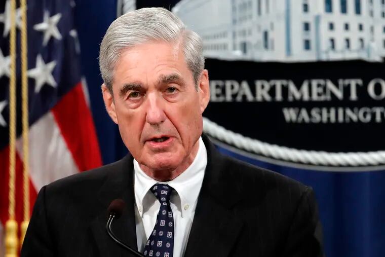 In this May 29, 2019, file photo, special counsel Robert Mueller speaks at the Department of Justice in Washington, about the Russia investigation. To prepare for next week's high stakes hearing with Mueller, some Democratic members and staff are watching old video of his previous testimony. Others are closely re-reading Mueller's 448-page report. And most of them are worrying about how they'll make the most their short time in front of the stern, reticent former FBI director.