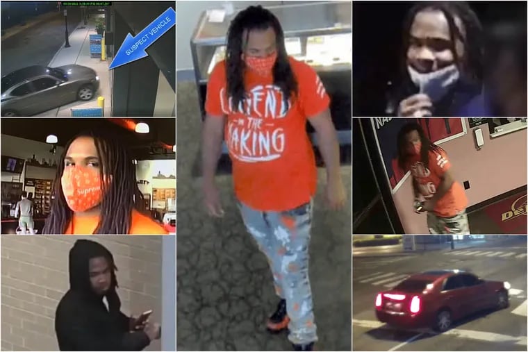 Police in at least three jurisdictions obtained surveillance images of a man they say perpetrated a string of violent robberies and sexual assaults. Prosecutors have identified him as Kevin Bennett, 28, of Indianapolis.