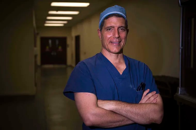 Rothman president Alexander R. Vaccaro likes surgery because he can focus purely on the well-being of the patient.