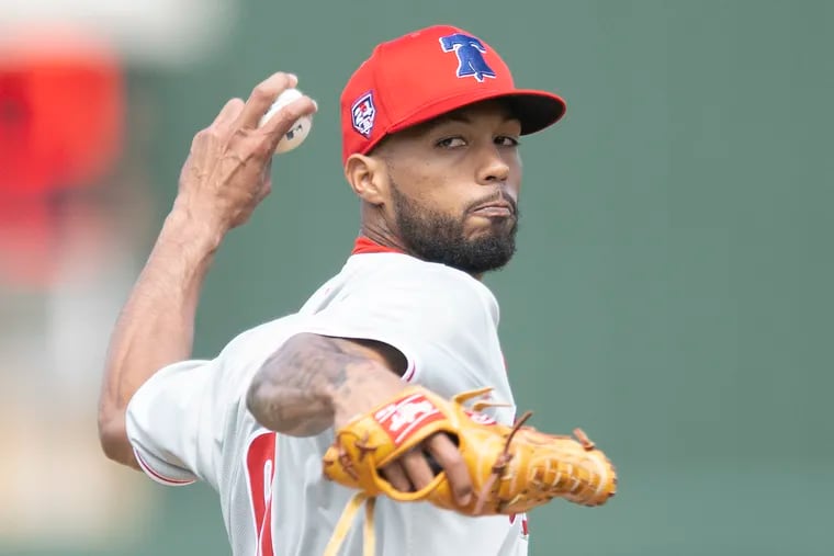 Cristopher Sánchez posted a 3.35 ERA in 17 starts after getting called up from triple A last June, success that has earned him a place in the Phillies' 2024 season-opening rotation.