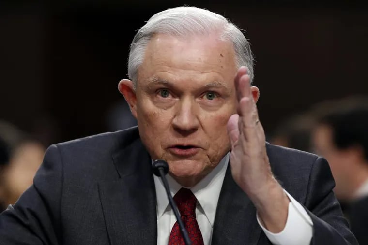 Attorney General Jeff Sessions appears Tuesday before the Senate Intelligence Committee.