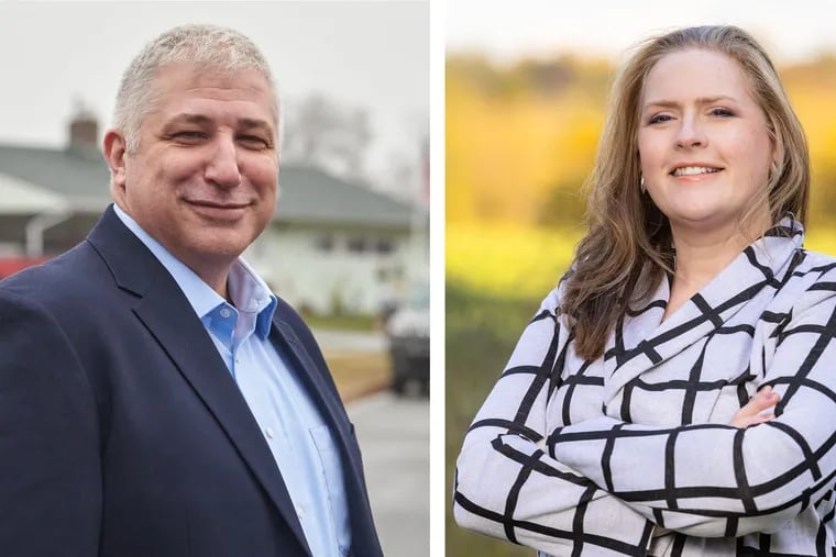 Democrat Jim Prokopiak (left) and Republican Candance Cabanas will face off in a special election in Lower Bucks County on Feb. 13 to decide control of the Pennsylvania state House.