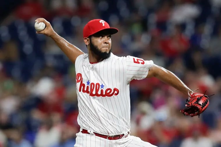 The Phillies hope Seranthony Dominguez will fill a late-inning role in 2022.