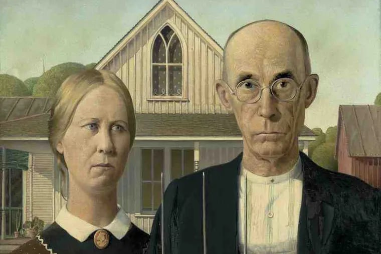 For &quot;American Gothic,&quot; Grant Wood was falsely labeled a regionalist.