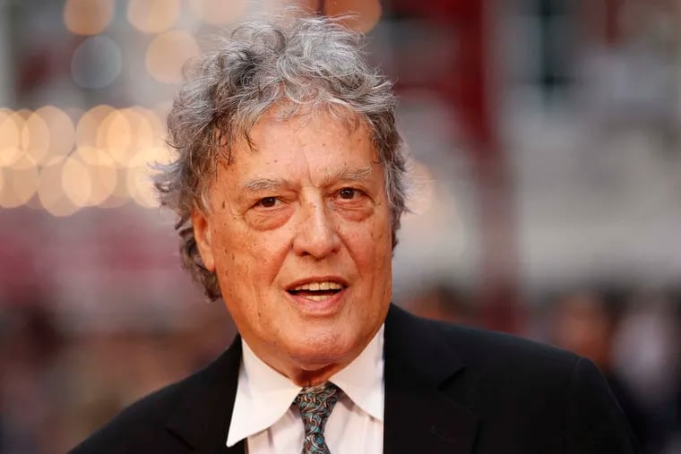 British playwright Tom Stoppard, whose &quot;The Hard Problem&quot; is based on work by philosopher David Chalmers. The two will chat at the Wilma Theater.