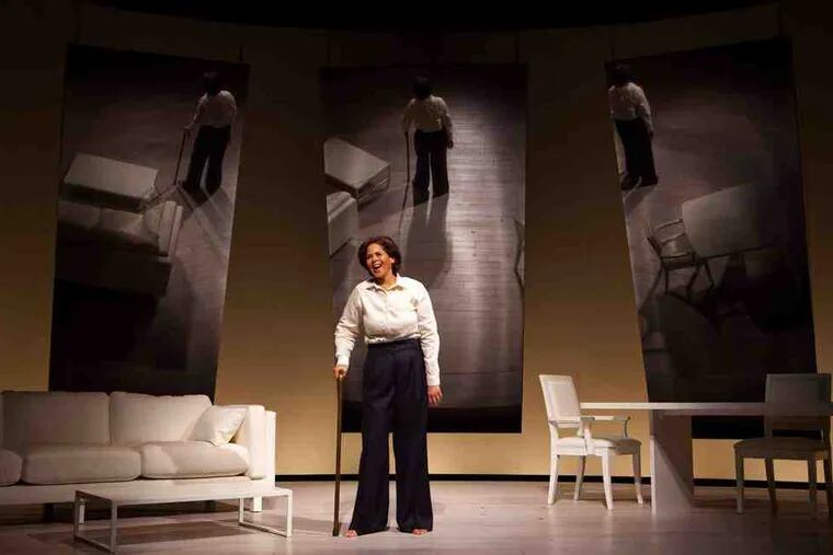 Anna Deavere Smith in a scene from &quot;Let Me Down Easy,&quot; to be presented by Philadelphia Theatre Company.