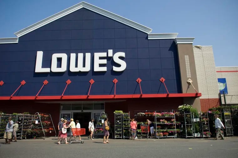 Lowe's Home Improvement has temporarily suspended a policy requiring employees to check customers' receipts before they exit certain stores.