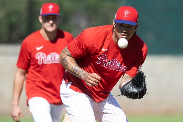 Taijuan Walker, the Phillies' new $72 million starter, hopes to boost his innings to 180-185 this season.