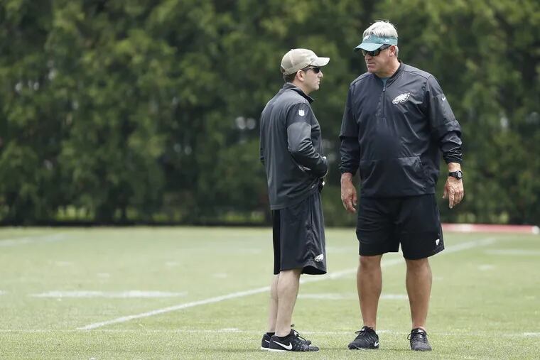 Player personnel boss Howie Roseman made some necessary moves, but has still given head coach Doug Pederson a full roster capable of winning immediately. DAVID MAIALETTI / Staff Photographer